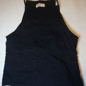Halter Lace Tank Top